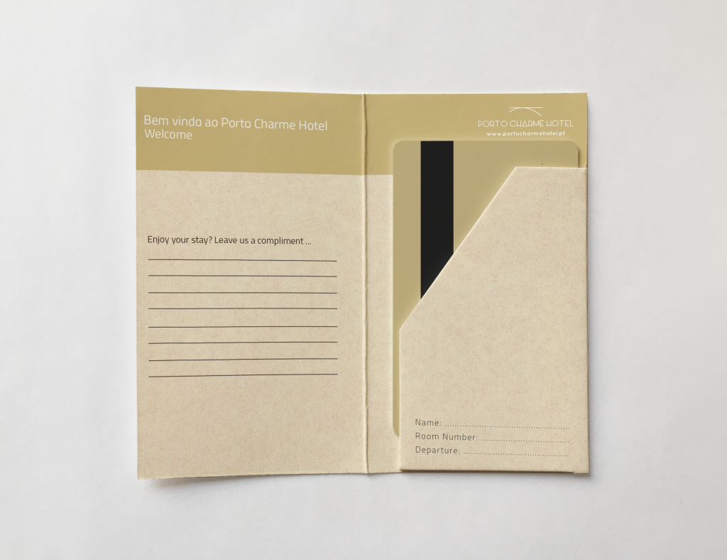 Porta Cartões Hotel Interior